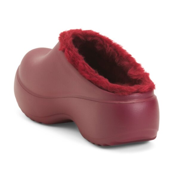 MELISSA Melissa Free Fluffy Platform Clog Heels - Picture 2 of 3